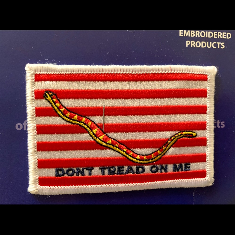Don't Tread On Me + American Flag 🇺🇸 patches